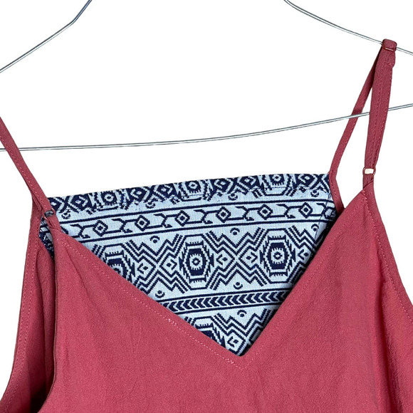 THML‎ Women's Tank Top Size Small Aztec Tassels Coastal Cowgirl Casual - Picture 6 of 9